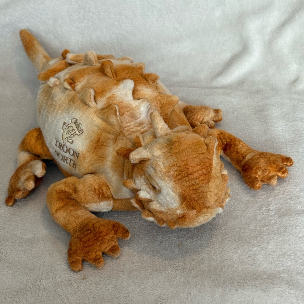 Daphne's Orange Cream Dinosaur  Golf Driver Headcover Head Cover Troon North 12”